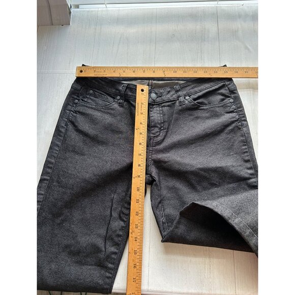 Prana Womens Dark Gray Mid-Rise Bootcut Denim Jeans Size 8/29 - Picture 9 of 11